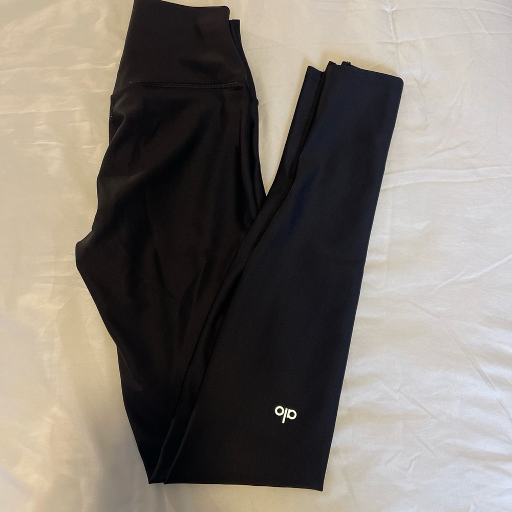 All legging with split hem